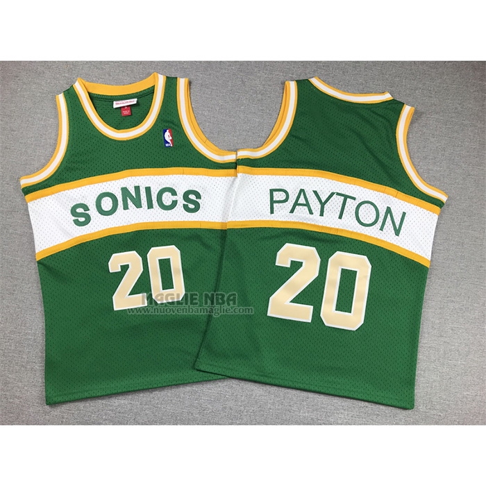 Maglia
 Gary Payton NO 20 Bambino
 Seattle SuperSonics Throwback
 Historic Verde
